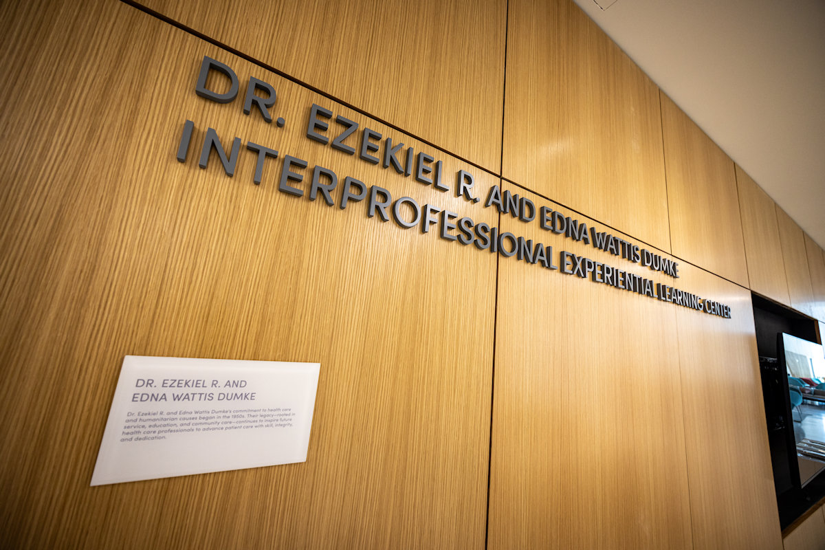 Experiential Learning Center within the Spencer Fox Eccles School of Medicine building